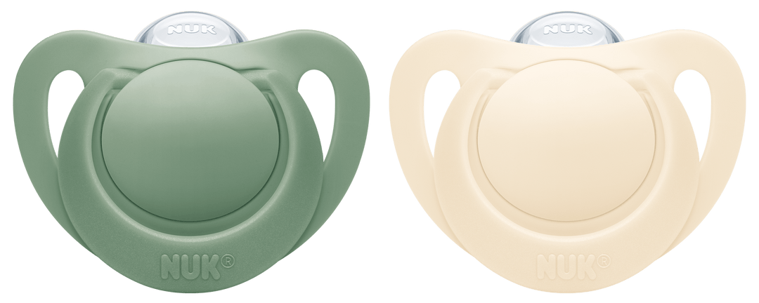 NUK for Nature Silicone Soothers (Two Pack) - Sprout Organic