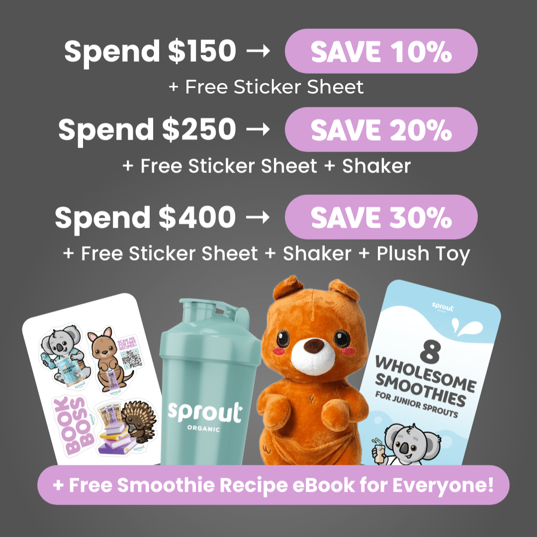 Sticker Sheet - Sprout Organic