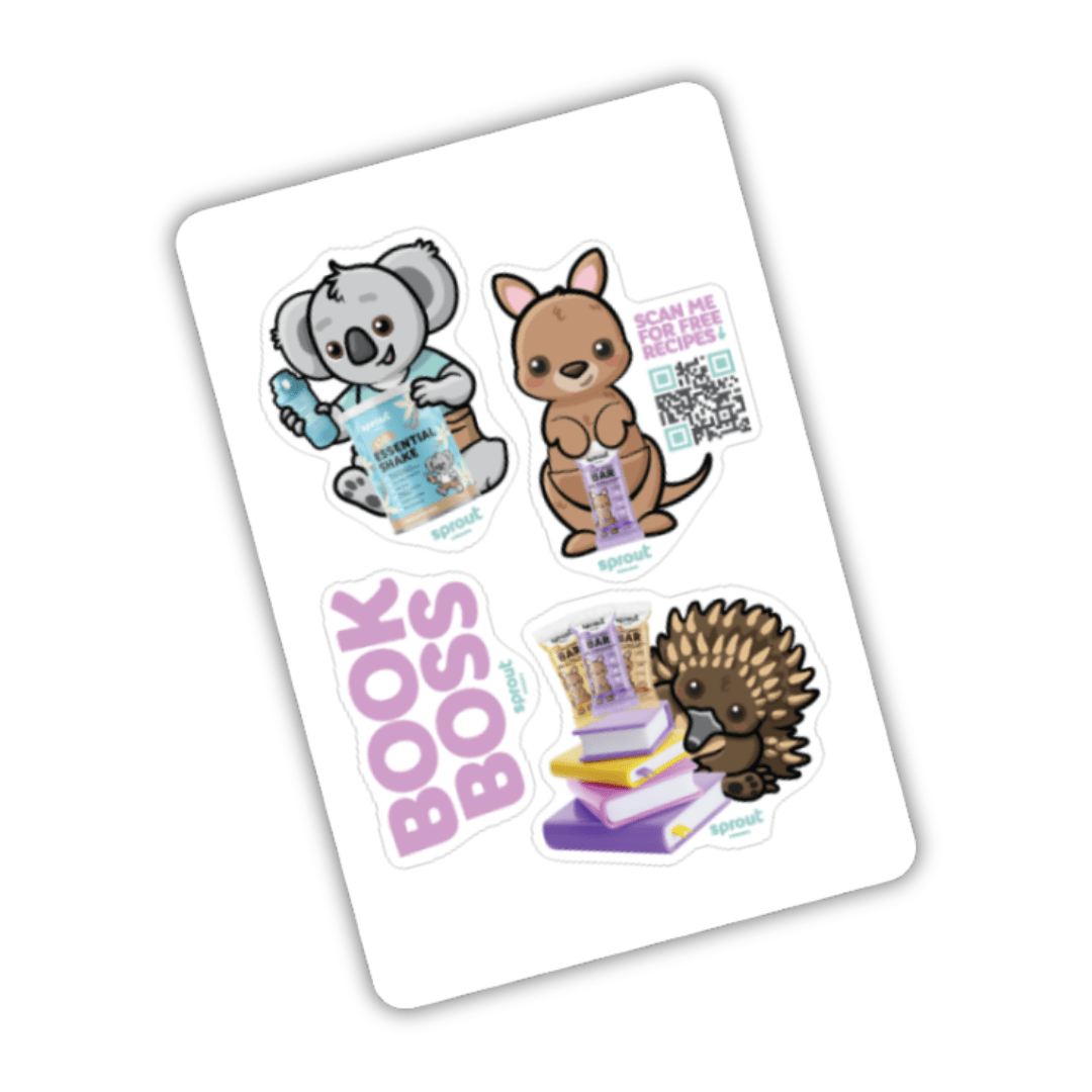 Sticker Sheet - Sprout Organic